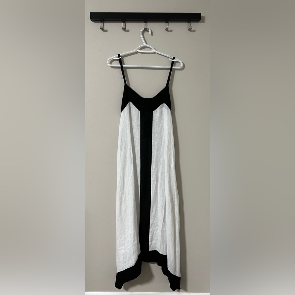 🆕 Brand New - Francesca Bettini Colourblock Linen Dress